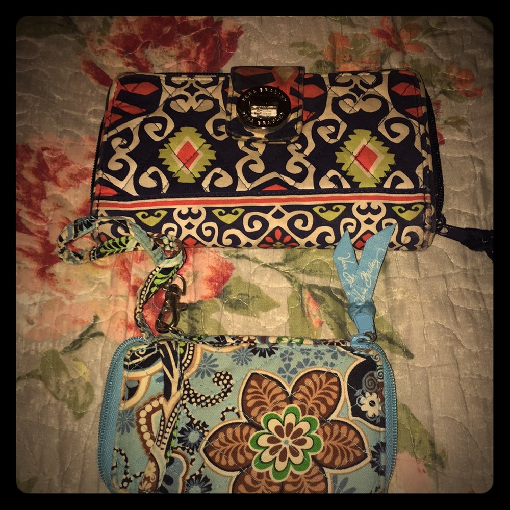 Two Vera Bradley wallets